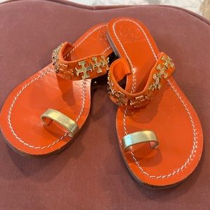 TORY BURCH leather sandal 7.5
